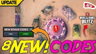 All New World Of Tanks Blitz Codes  New WOT Blitz Code 2024  World Of Tanks Bonus Code