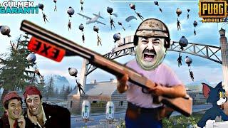 MUHTEŞEM EDİT  RASTGELE TAKIMI ÇILDIRTDIM  %99 KOMEDİ PUBG MOBİLE KOMİK MONTAJ