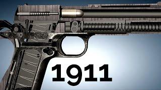 3D Animation How a 1911 works