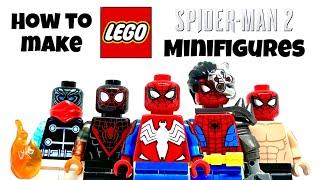 How To Build LEGO Marvel’s Spider-Man 2 PS5 Minifigures