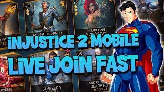 Live solo raids  Realm Klash  Injustice 2 Mobile  Arena