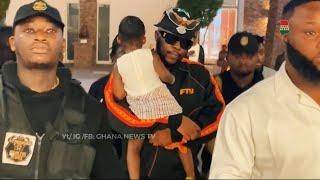 How MDK Medikal Left Accra mall with his daughter After Fella Makafui’s Serwaa Premieres #serwaa