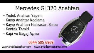 Mercedes GL320 cdi yedek kayıp anahtar kodlama kontak tamiri key smart battery replace