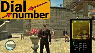 How to dial number and open phone in GTA 4  How to dial number in GTA 4  How to type cheat 