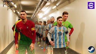 eFootball 2024 - Portugal Vs Argentina - Official Gameplay  4K