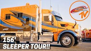 Car Hauler Big Rig Luxury Tour- Custom 19 Peterbilt 567 with 156 ARI Legacy Sleeper- RCI Cribs EP2