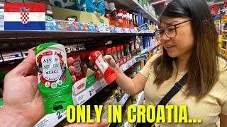 Full Supermarket Tour in Croatia expensive? 