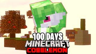 I Spent 100 DAYS in SKYBLOCK POKEMON Against My Rival Minecraft Cobblemon