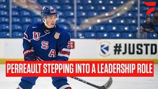 New York Rangers Prospect Gabe Perreault Discusses New Role As An Older Guy On The Team
