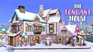 Candy Gingerbread House  SIMS 4 Stop Motion Build  No CC