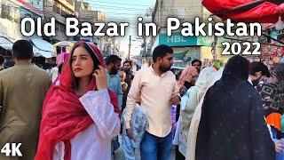 Raja Bazar punjab Pakistan Rawalpindi - walking tour 2022 4K