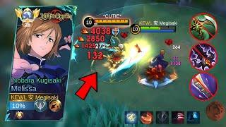 GLOBAL MELISSA TRYING NEW SECRET BUILD ON EPIC RANK SOLO wtf damage