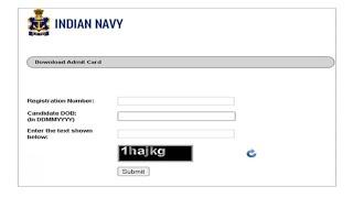 Indian Navy Tradesman Mate Admit Card 2023 Download Link