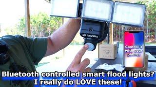 Bluetooth controlled smart flood lights? A game changer SOLLA Smart flood lights. #690