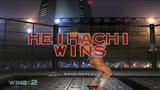 Tekken 4 Heihachi Mishima All Intros & Win Poses HD