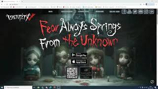 Identity V How to download and logmake profile for PC tutorial