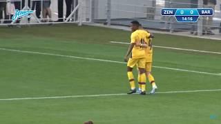 Louie Barry’s first goal for Barcelona vs zenit