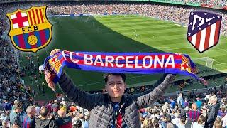 GOING TO MY FIRST BARCELONA GAME CAMP NOU VIP EXPERIENCE BARCELONA VLOG  NIGHTLIFEFOOD 