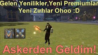 Askerden Geldimm..  Ekiple Son Mage PK  Gelen Güncellemelerrr Fena  Upgradeee  Rise Online