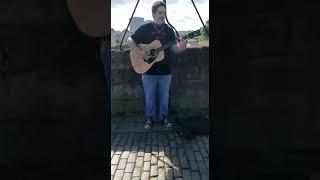 My first time busking Ayr Scotland