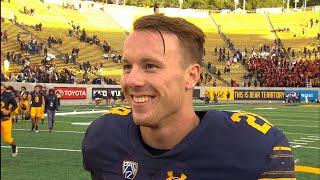 Cal Football Patrick Laird after career-high 214 rushing yards It was a whole offensive effort