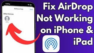 How To Fix AirDrop Not Working on iPhone in iOS 17