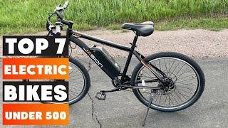 7 Best Electric Bikes Under 500 Top Models for Value