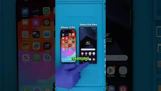 Samsung Galaxy S24 Ultra vs iPhone 15 Pro  Geekbench 6 Test #galaxys24ultra #applevssamsung
