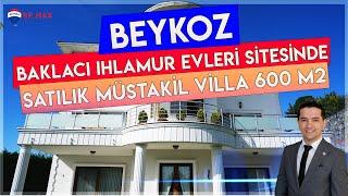 Beykoz Baklacı Ihlamur Evleri Sitesinde Satılık Müstakil Villa 600 m2