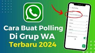 Cara Membuat Polling Di Grup Whatsapp Terbaru 2024