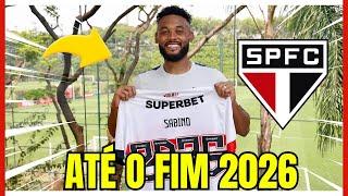 VAI FICAR SÃO PAULO ANUNCIA RENOVAÇÃO DE CONTRATO DE SABINO ATÉ 2026.