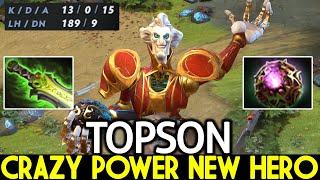 TOPSON Ringmaster Crazy Power New Hero Monster Mid Unleashed Dota 2