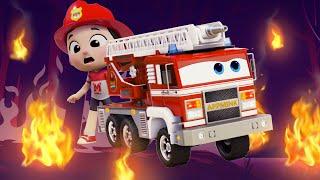 Best Firetruck moments  Fire Truck Song  Little Aaron had a Truck #appMink Kids Song & Nursery