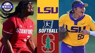 #9 LSU vs #8 Stanford  Supers G3 Winner To WCWS  2024 College Softball Highlights
