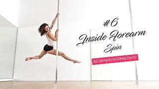 Inside Forearm Spin tutorial  The most gorgeous pole dance spin with the most boring name