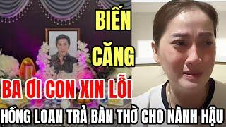 Thật Đau Lòng Cho Cố NSUT Vũ Linh - Hồng Loan Nên Trả Lại Bàn Thờ...