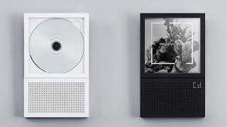 Enjoy Music Everywhere Wall-Mountable CD Player That Showcases Covers