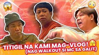 TITIGIL NA KAMI MAGVLOG NAG WALK OUT SI MC SA GALIT  BEKS BATTALION