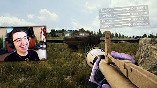 Panzerfaust vs. BRDM-2  PUBG Funniest & Epic Moments of Streamers #17