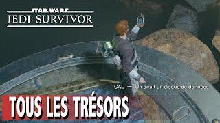 OÙ TROUVER TOUS LES TRÉSORS 55 - ÉTAGE DASSEMBLAGE - LUNE BRISÉE - STAR WARS JEDI SURVIVOR