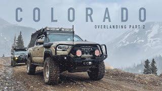 Wheeling the BEST Trails in Colorado - Rocks Snow & Epic Views PART 2