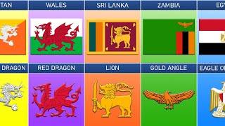 List of Country Flags That Feature Animals on Them