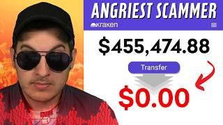 I Made This Angry Scammer Cry After 1 Year we caught him