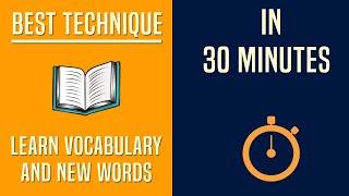 The Gold List Method - A Simple Way to Learn Vocabulary Just 30 Mins