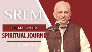 Speaking on His Spiritual Journey  Sri M  Talk at Victory Theatre  USA  April 2022