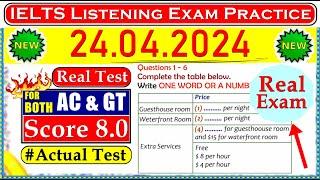 IELTS LISTENING PRACTICE TEST 2024 WITH ANSWERS  24.04.2024
