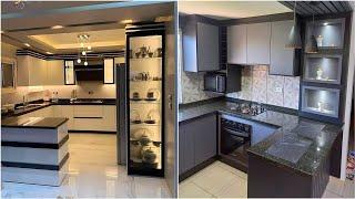 100 Modular Kitchen Designs 2024 Open Kitchen Cabinet Colours Modern Home Interior Design Ideas Ep2