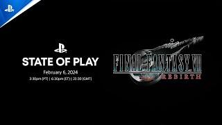 Final Fantasy VII Rebirth - State of Play  PS5 Games