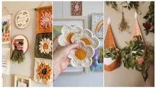 10 proyectos rápidos de decoración del hogar en crochet decoración del hogar de ganchillo #crochet