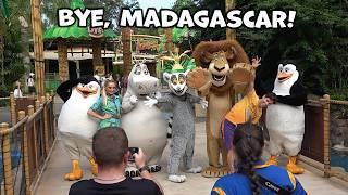 Farewell to Madagascar at Dreamworld  Last Character Appearance on Closing Day